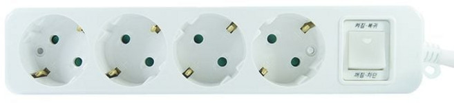 신성전기산업 다조아 멀티탭 4구 접지 10M, 1, 1개