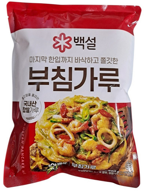 백설 부침가루, 500g, 7개