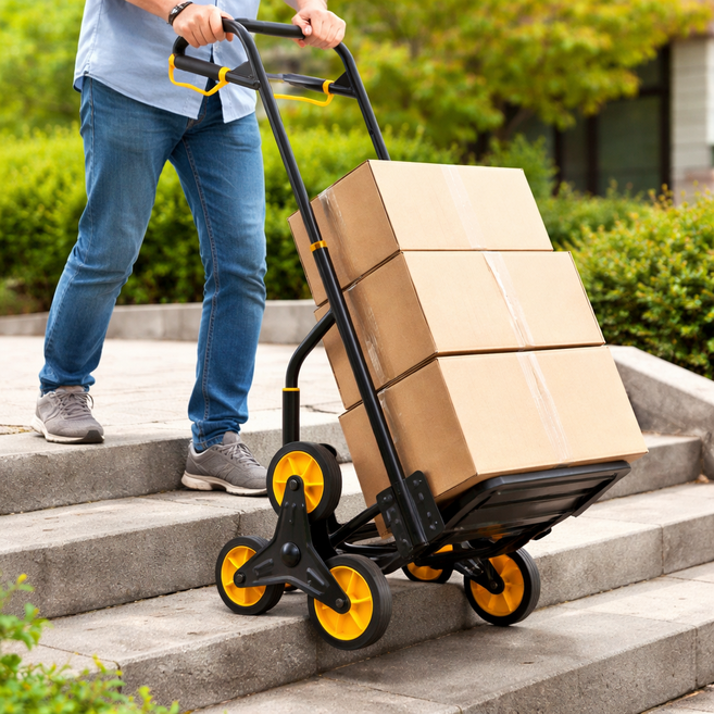 스마토 핸드트럭 운반카트 계단형핸드카 SM-HC20L, 1개