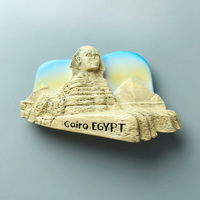 GMZZ 냉장고 자석 마그넷 마그네틱 세계 여행 기념품 관광 컬렉션, 9-이집트 카이로