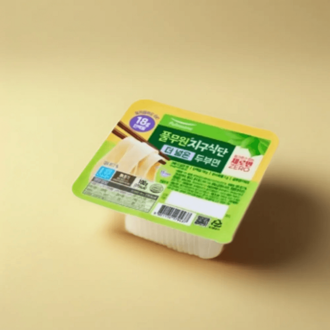 풀무원 지구식단 더넓은두부면100g 10개, 100g