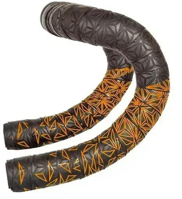 도로 자전거 바 테이프 그라디언트 색상 핸들 EVA/PU 소프트 방진 랩 내구성, 1.Orange, 1개