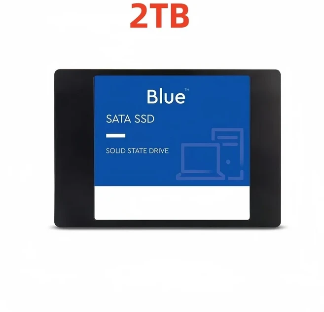 오리지널 새 SATA3 SSD 120GB 1TB HDD 2.5인치 하드 디스크 내장형 솔리드 스테이트 드라이브 (노트북/데스, 09 SSD 2TB