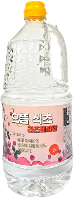 으뜸 청소용 식초 라즈베리향, 1개, 1.5L