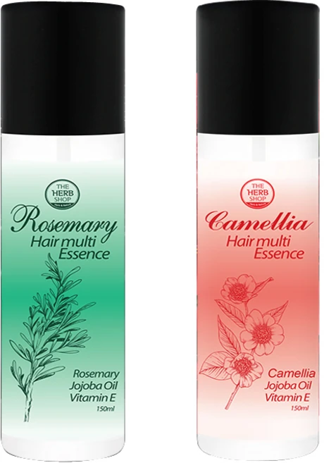 더허브샵 헤어 멀티 에센스 동백꽃 + 로즈마리 세트, 1개 - 쿠팡