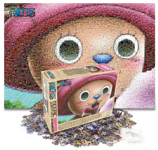 원피스 직소 퍼즐 1000조각, 1개, 모자이크 쵸파, 1000피스