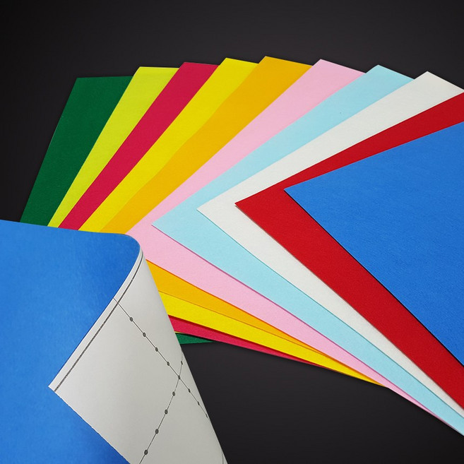 ABC에듀 대원우드보드 접착 펠트부직포 45 X 30cm, T-53 하양