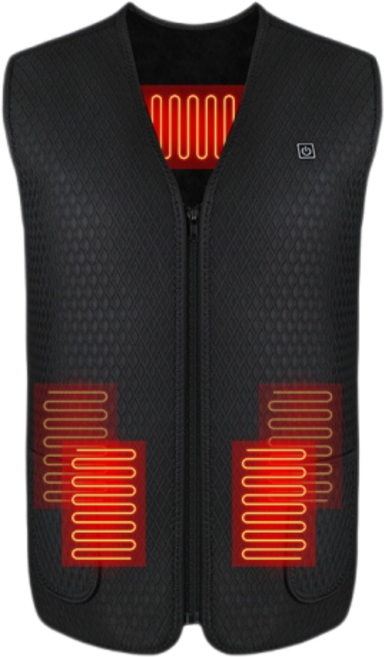 Vkkn usb 발열조끼 열선자켓 방한복 남여 공용 오토바이 등산 스마트 온열조끼