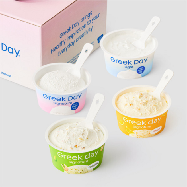 그릭데이 그릭요거트100g Gift set (시그니처+라이트+유자+피스타치오 100g) 각 2EA 총 8EA