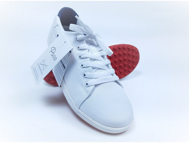 스피드 슈라인 남/여 공용 유니크 캔버스니커즈 골프화