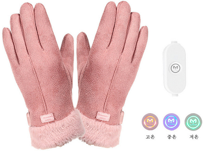 AKRUA 전기장갑 usb 3단 온도조절 온열장갑+5000mAh 보조배터리겨울 보온 용품 방한장갑 야외 등산 캠핑 스키 발열장갑 수족냉증선물