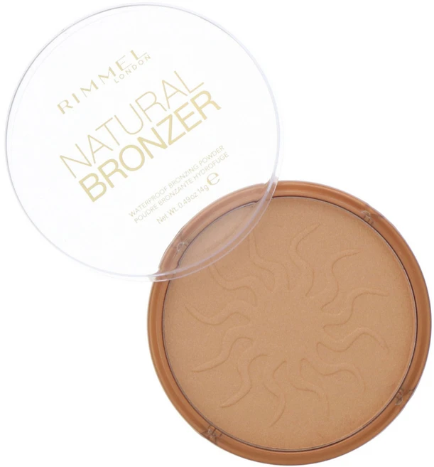 Rimmel London Natural Bronzer 워터프루프 브론징 파우더 021 선라이트 0.49oz(14g) 2팩, 1개 - 쿠팡