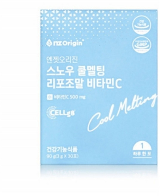 고함량 리포조말 비타민C 식약처인정 항산화 3중 복합 기능성 먹기편한 분말 가루 30포, 30회분, 1개