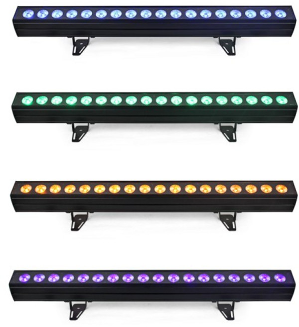 18x18W RGBWA UV 6-in-1 LED 픽셀 컨트롤 벽 세척 조명 바 DMX512 단일 독립 제어 DJ 디스코, 01 China Mainland, 03 미국 플러그