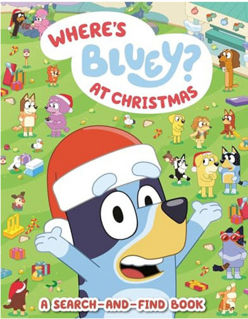 Where's Bluey At Christmas: A Search-and-Find Book- Bluey - Dbbooks