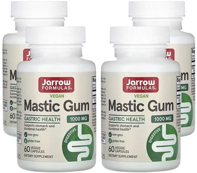 재로우포뮬러스 매스틱 검 1000mg 60베지캡슐, 60정, 4개 - 쿠팡