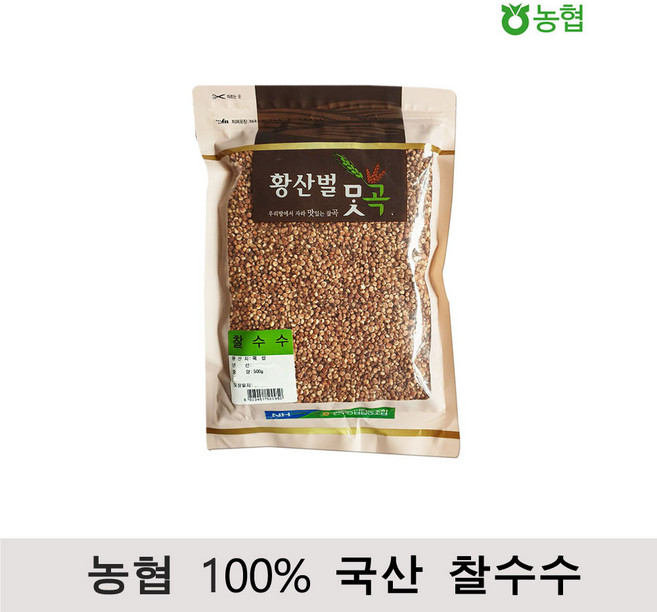 농협 국산 찰수수 (수수) 500g, 1개