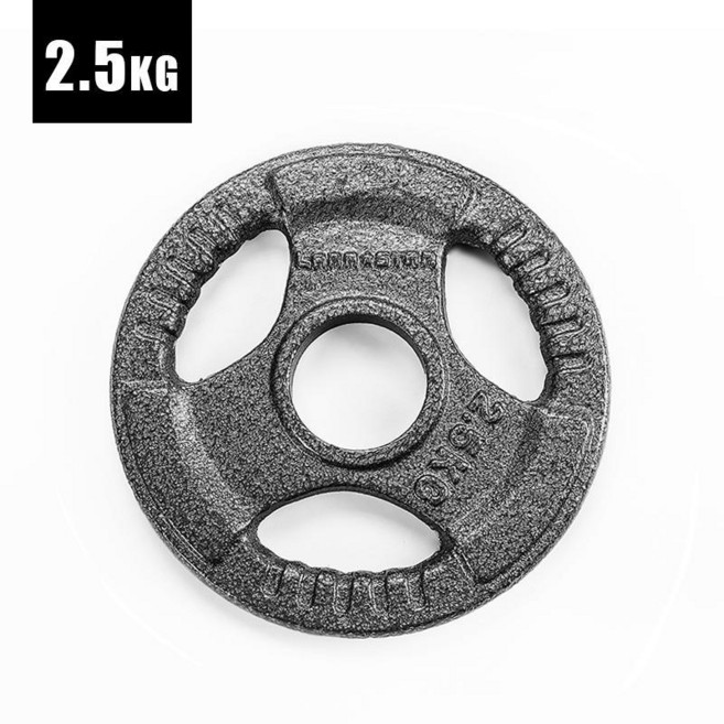 勞拉之星 烤漆杠鈴片, 1個, 烤漆色2.5kg