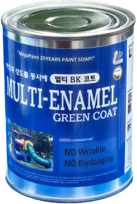 BK 멀티 에나멜 0.9L 에그쉘광 반무광 알키드 철재 목재 콘크리트 유성, 흑색(무광), 1개, 900ml