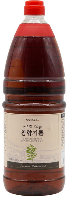 이장네_향이 참 고소한 참향기름_1.8L_, 1개, 1.8L