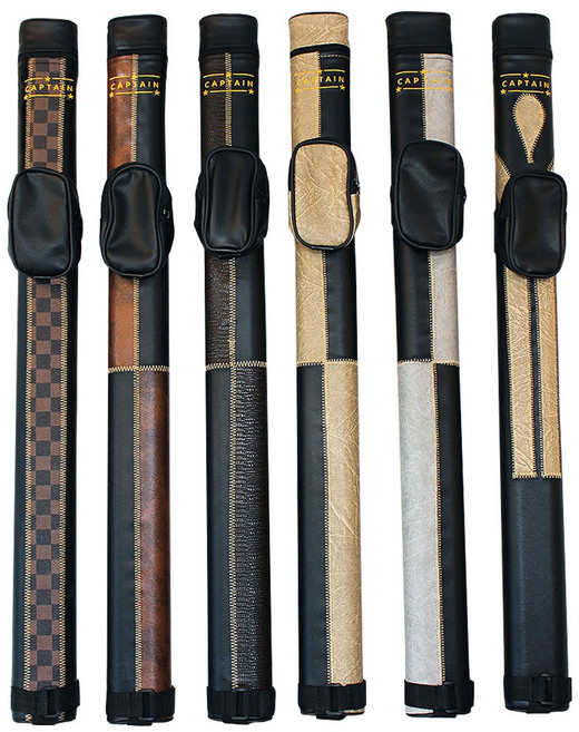 개인큐 가방 당구큐가방 개인큐케이스 (캡틴), 1번 체크브라운, 1개