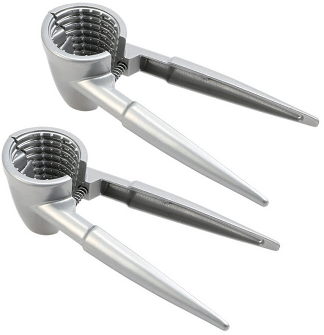 본라이프 만능 호두망치 다양한 견과류 부럼까기, 2개, 실버