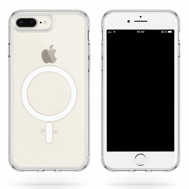 My Gallery 정품 맥세이프 투명 케이스 아이폰 갤럭시 슬림핏 변색방지 2배자력