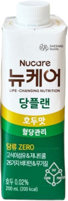 대상웰라이프 뉴케어 당플랜 당뇨환자영양식, 200ml, 10개