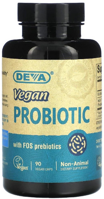 데바 프로바이오틱 Probiotic FOS 프리바이오틱 함유 캡슐 90정, 비건, 성인남녀공용, 알약/캡슐, 1개