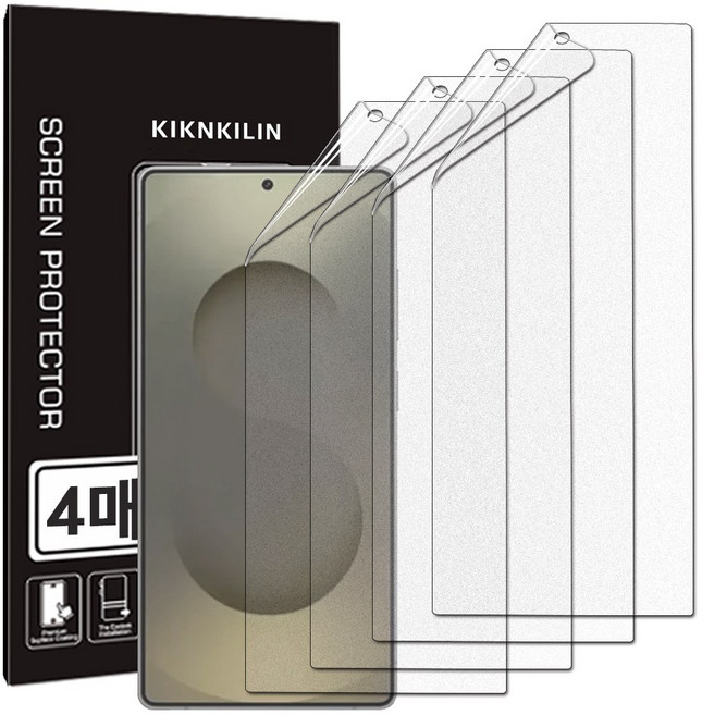 키큰기린 종이질감 AG 매트 지문방지 저반사 무광택 액정보호필름, 4개