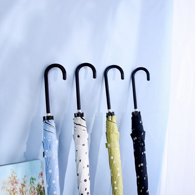 UV 땡땡이 자동 장우산 자외선차단 햇빛가리개 암막 우산 양산 우양산