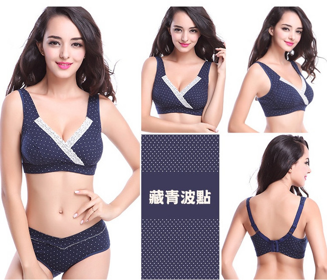 YYF 孕婦哺乳內衣 無鋼圈透氣棉質內衣
