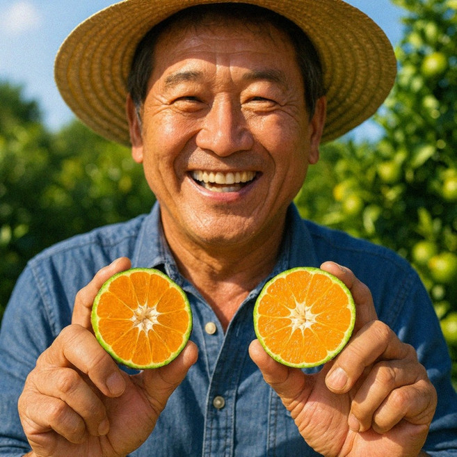 동명 고당도 제주 노지 감귤 조생 청귤, 중과 카라향, 1박스, 3kg