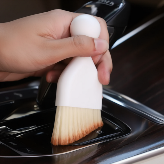 강플로 자동차 키보드 청소 브러쉬, 2개