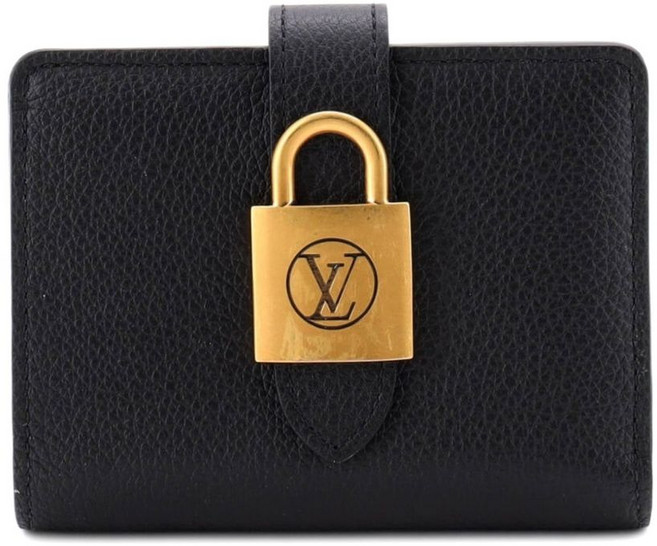 루이 비통 중고 로우 키 지갑 레더 컴팩트 스몰 지갑