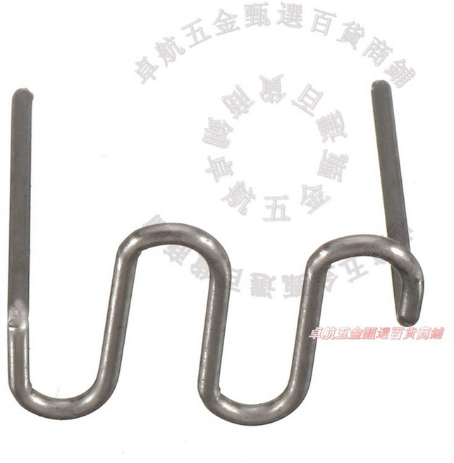 【110V】汽車塑膠焊接修復機 裂痕修補機 熱熔焊釘槍, 1個, 雙迂回型0.8mm（S型/廻型）100個