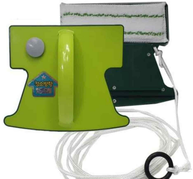 HS 유리창 청소기 창문 자동 양면 닦이 자석 유리크리너세트, 양면 유리크리너세트, 1개