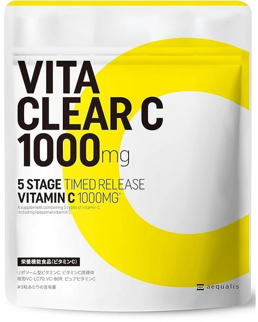 비타 클리어 C 고농도 비타민 C 보충제 1 000mg 배합 리포솜 비타민 C 국내 제조 90 입, 1개 - 쿠팡