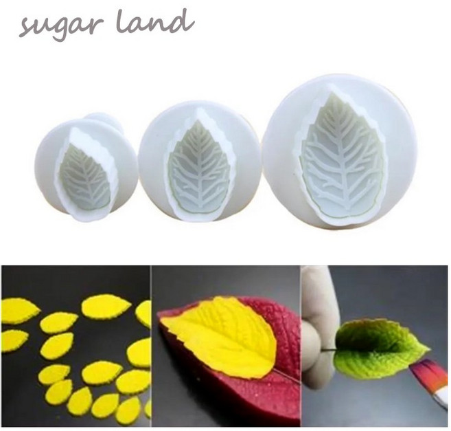 슈가크래프트도구 나뭇잎 커터 세트 컵케익 설탕공예 제과제빵, 1개