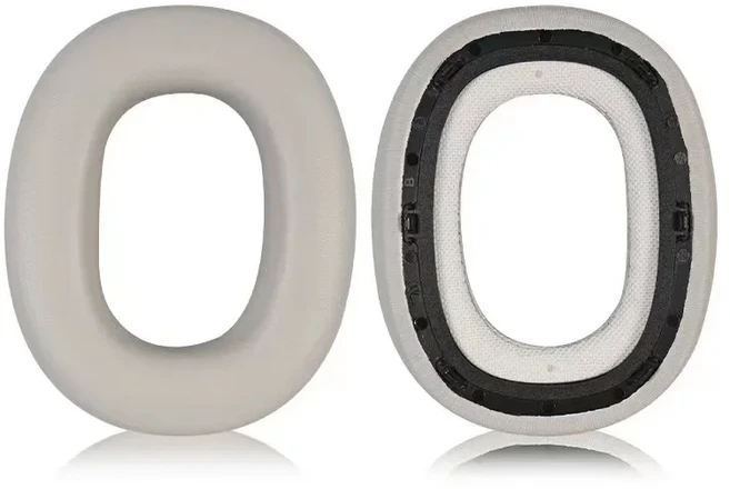 B&W Bowers & Wilkins PX8 PX7 S2 헤드폰 교체 용 이어 쿠션 커버 귀마개 귀 베개 양피 패드, 02 Sand sheepskin