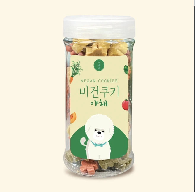 주베베 오리지널 비건 쿠키 세트, 1개, 180g, 야채 - 쿠팡