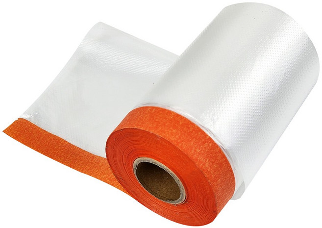 커버링 카바링 테이프 오렌지 사계절용 650mm*20m, 1개