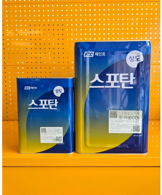 옥상방수 우레탄방수페인트 상도 KCC페인트 스포탄상도 14KG 2액형(주제+경화제), 1개, 12.6L, 스포탄 상도 14KG 녹색(약25평)