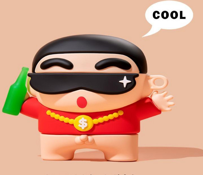 에어팟 프로 짱구 실리콘 케이스, 1개, 단품, 8 애플 AirPods Pro2(2세대)