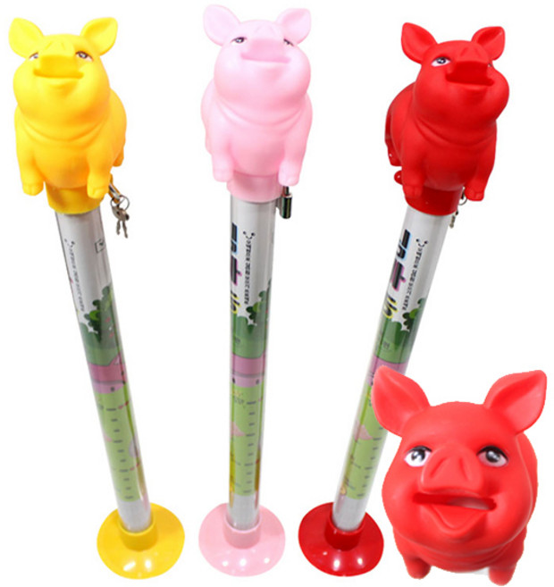 500원 동전으로 10만원 모으기 프로젝트! 동전이 쌓이는 재미! 저금하는 재미있는 습관! 심마농 돼지 저금통, 분홍, 1개