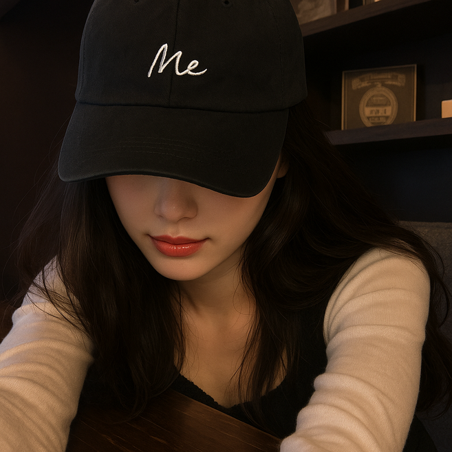 러베리 얼굴 작아보이는 모자 남녀공용 빅사이즈 대두 볼캡