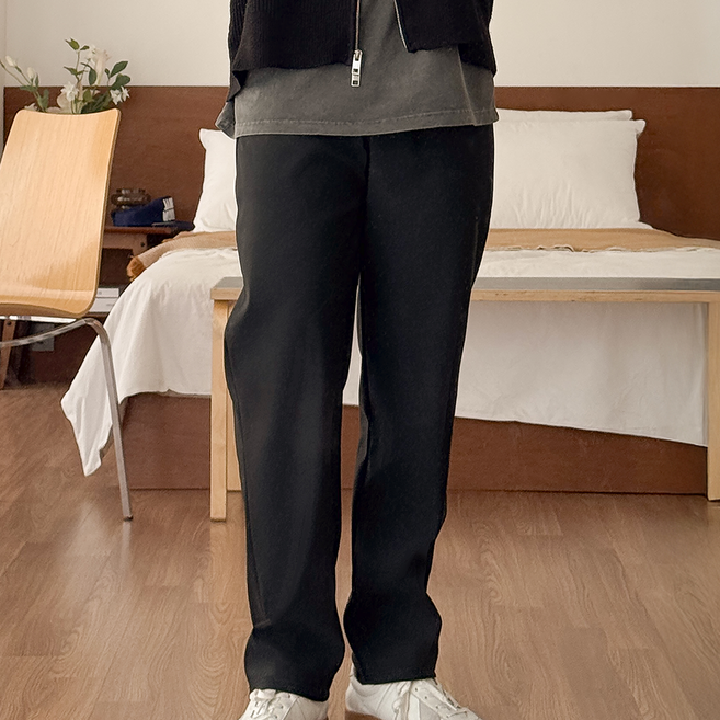 남성 스트레이드핏 트레이닝 츄리닝 긴바지