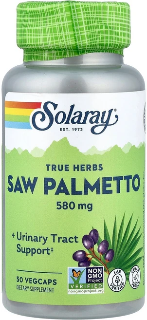 쏠라레이 트루허브 쏘팔메토 580mg 50 베지캡슐, 50정, 2개 - 쿠팡