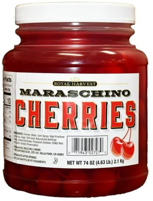 Royal Harvest 마라스키노 체리 2.1kg 팬트리 탕비실, 1개