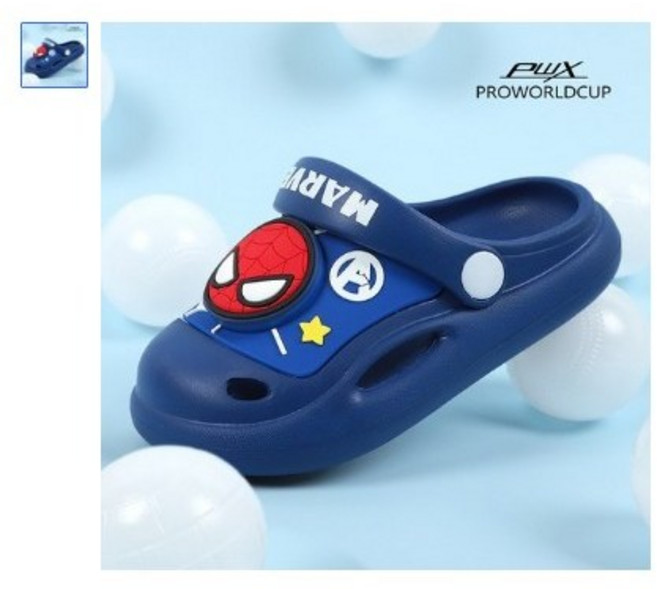 프로월드컵 포키 귀욤귀욤 말랑말랑 넘 편하고 깜찍한 스파이더맨 키즈 아동 샌들 뉴코아 울산점